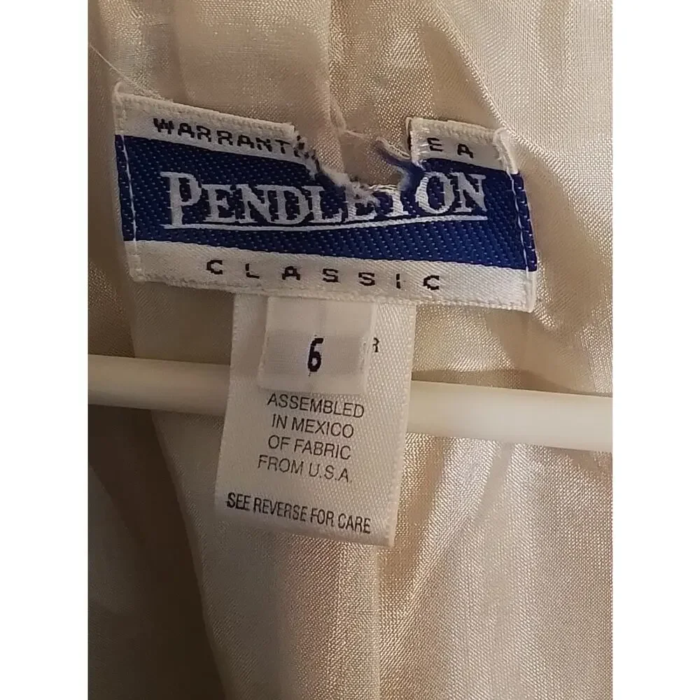 Pendleton Cream Blazer
